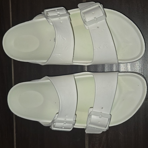 Birkenstick Arizona EVA White Sandals Sz 37 - Picture 3 of 8